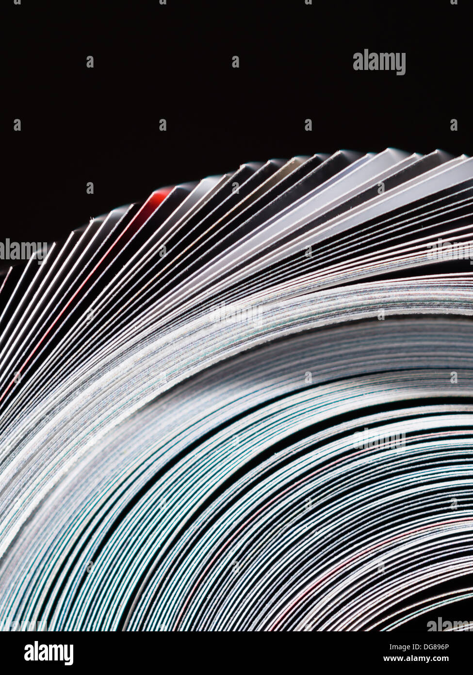 Magazin Roll Stockfoto