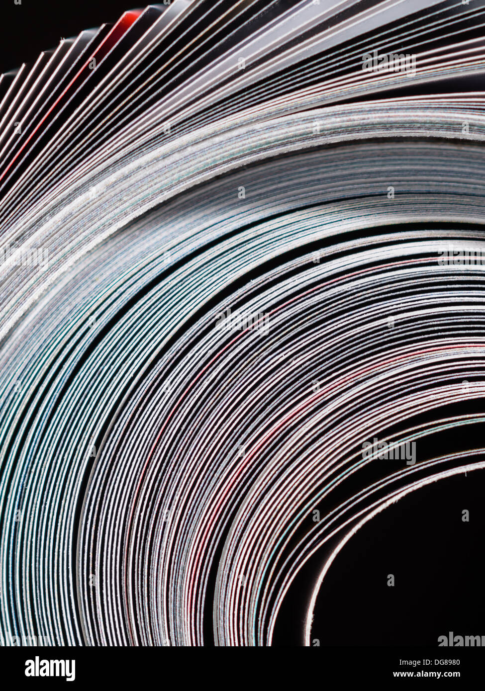 Magazin Roll Stockfoto