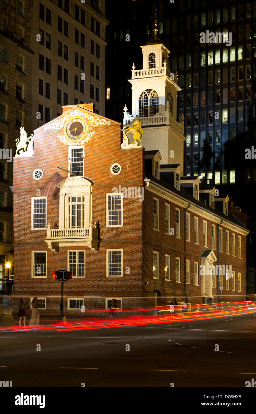 Old State House, Boston, Massachusetts, USA Stockfoto
