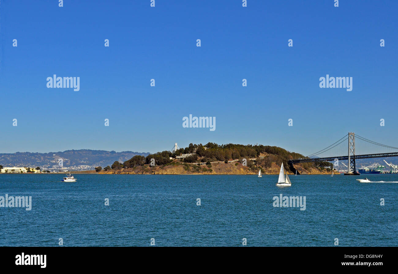 Treasure Island San Francisco Bay Stockfoto