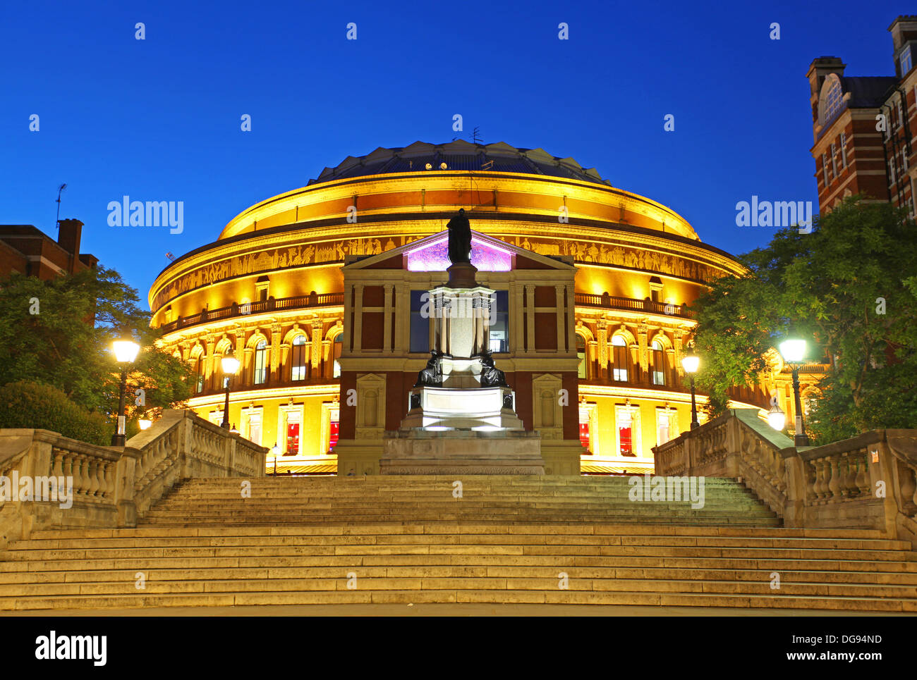 Die Royal Albert Hall in London Stockfoto