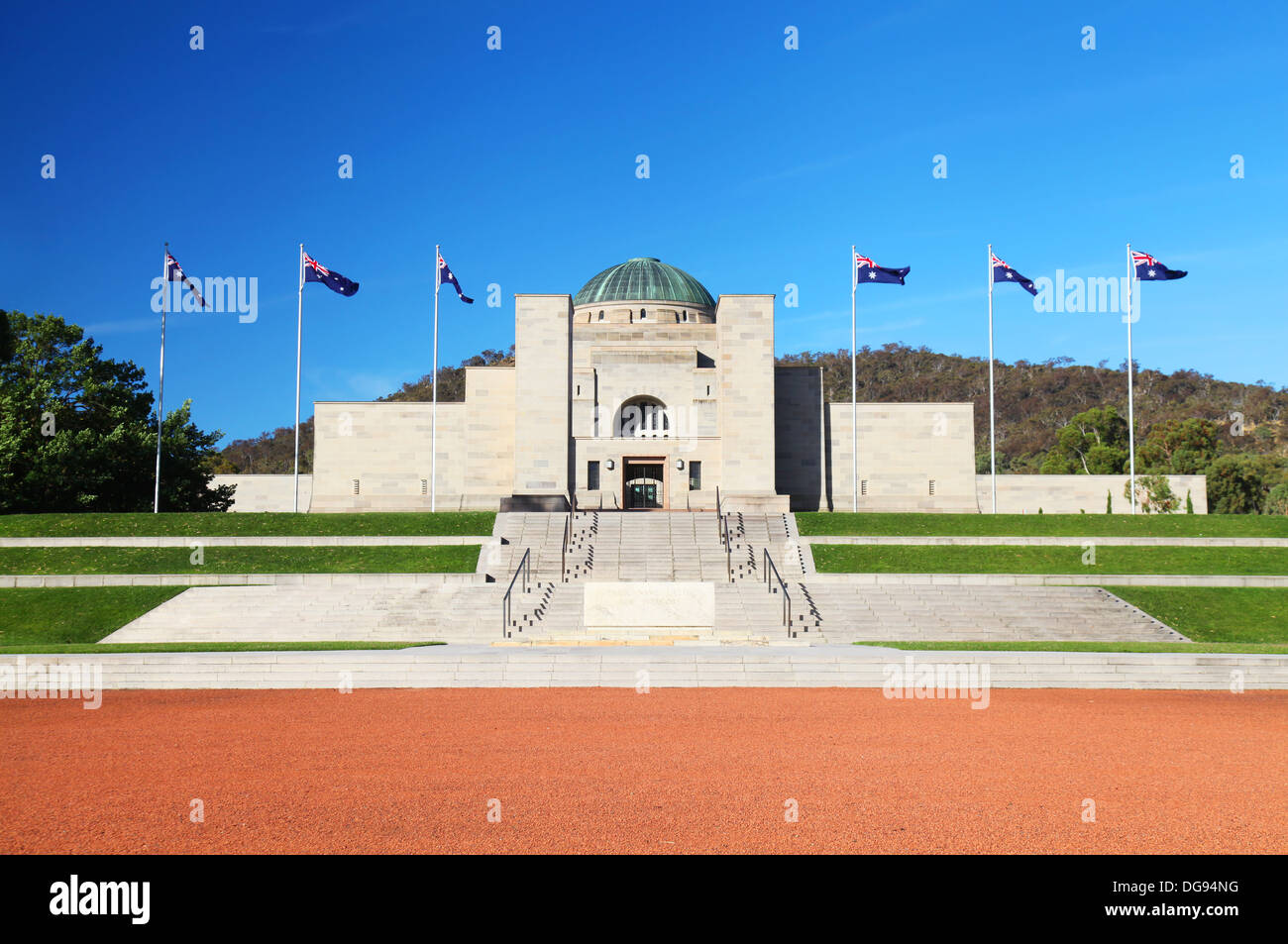Die Australian War Memorial in Canberra. Stockfoto