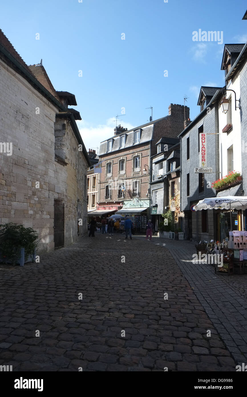 Honfleur Gemeinde Calvados Abteilung Nordwesten Frankreichs Stockfoto