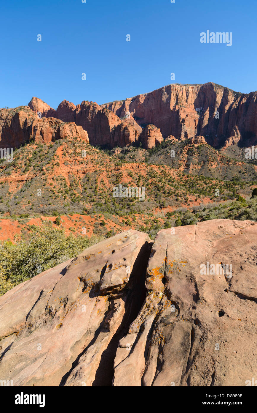 Kolob Canyons, Zion Nationalpark, Utah, USA Stockfoto