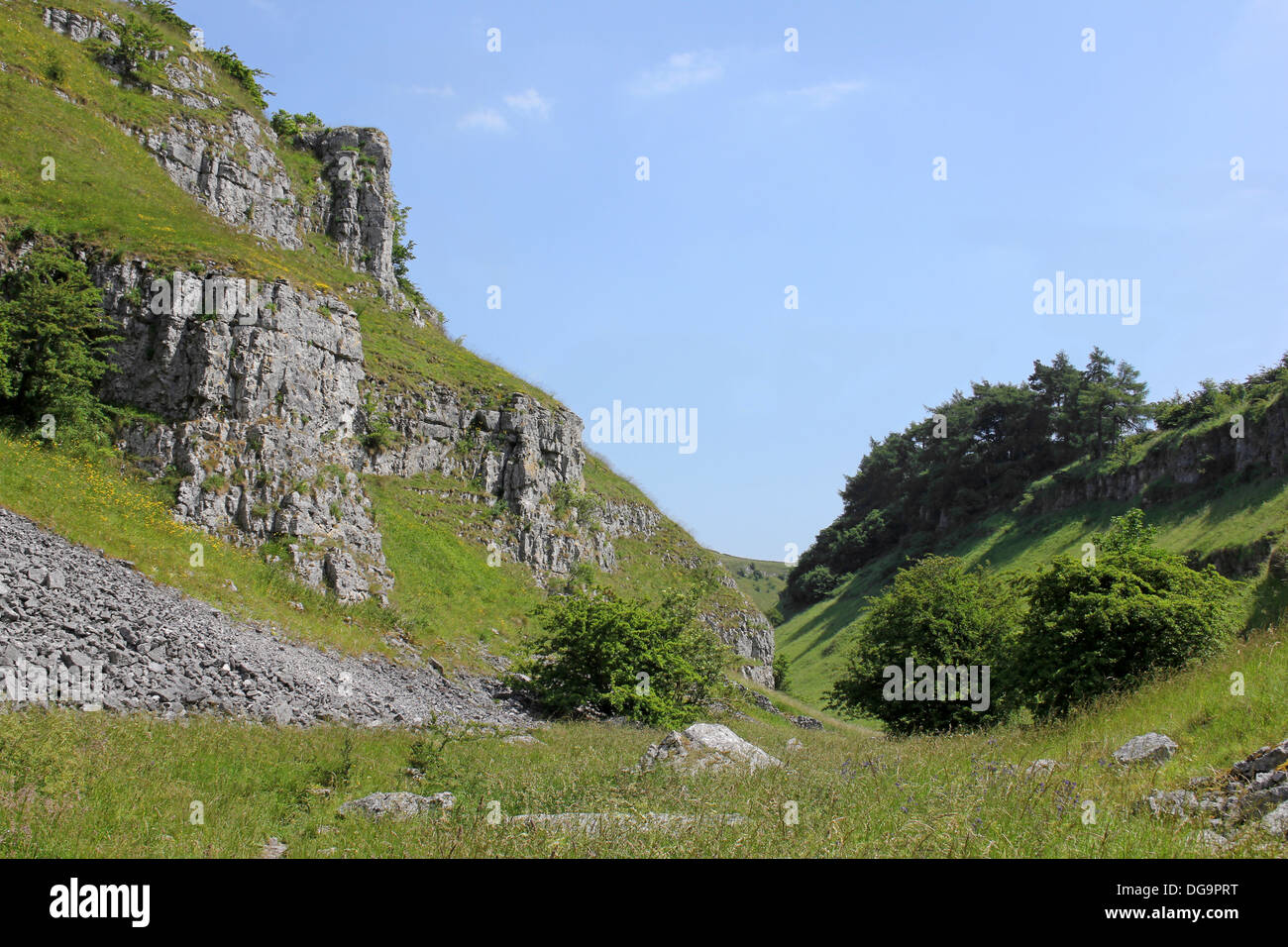 Lathkill Dale, Derbyshire, UK Stockfoto