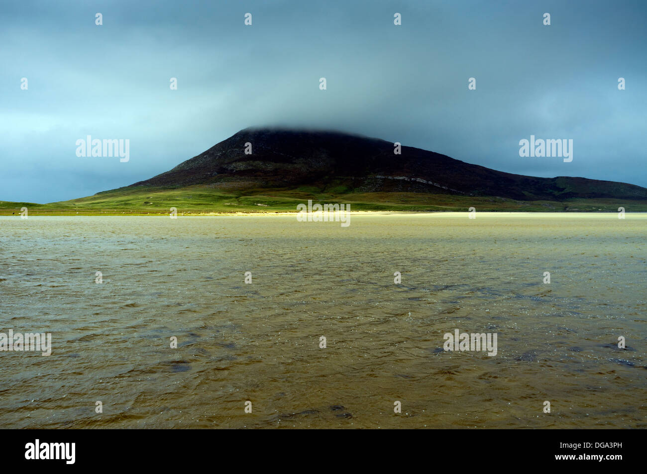 Scarista Beach in der Nähe von Leverburgh Insel Harris Western Isles Scotland UK Stockfoto