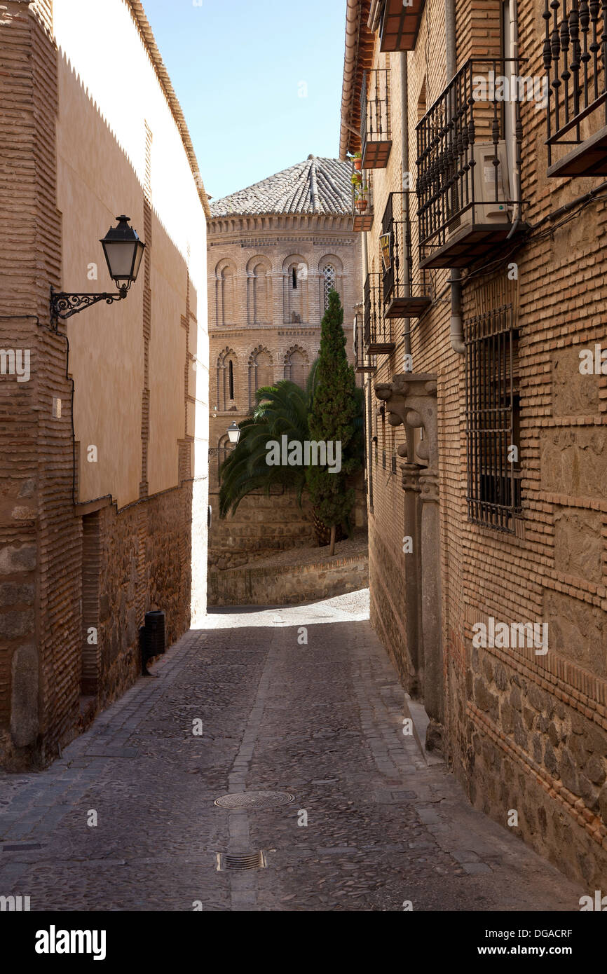 Kleine Gasse in Toledo, Spanien Stockfoto