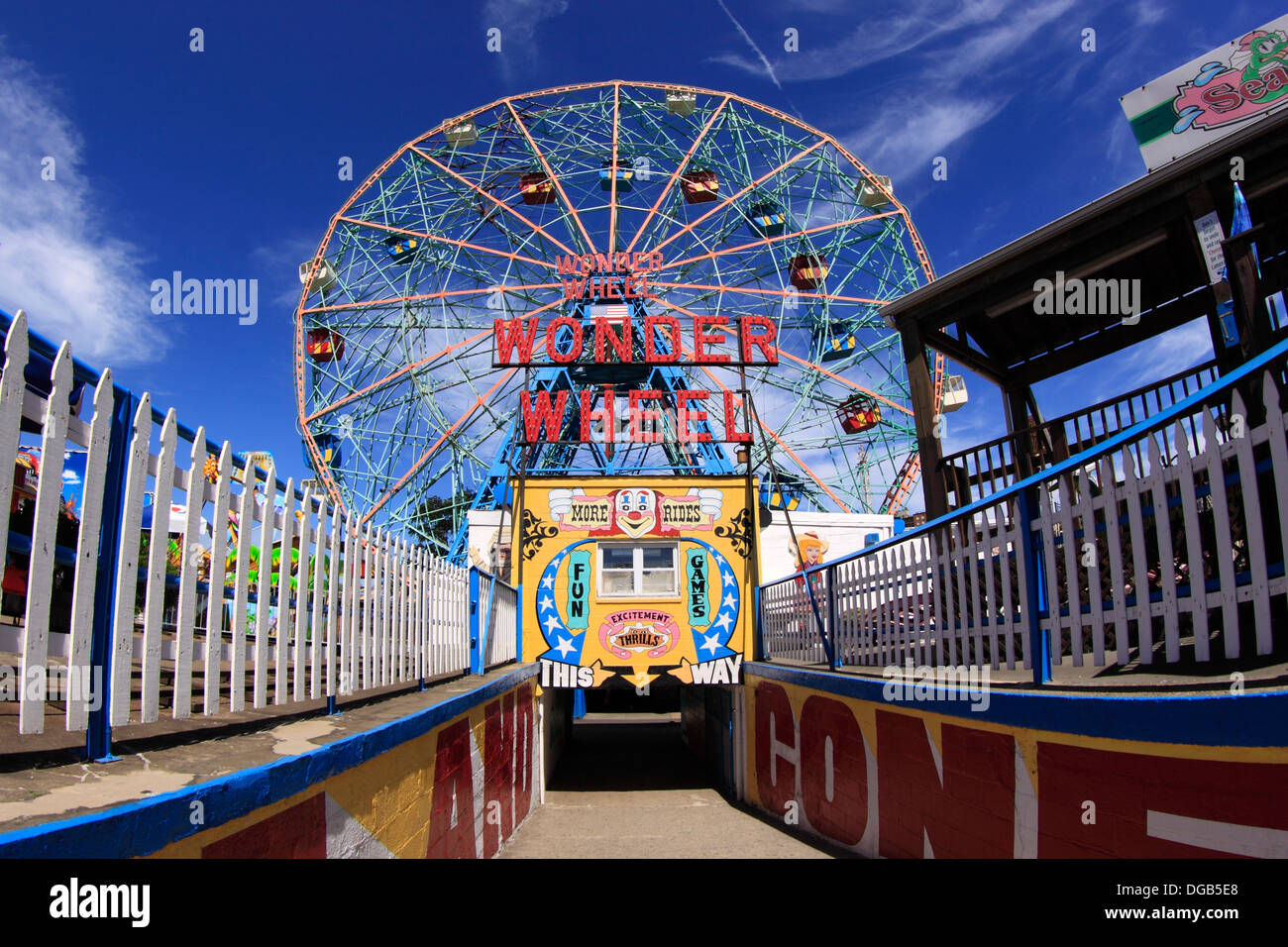 Coney Island Brooklyn NewYork Stockfoto