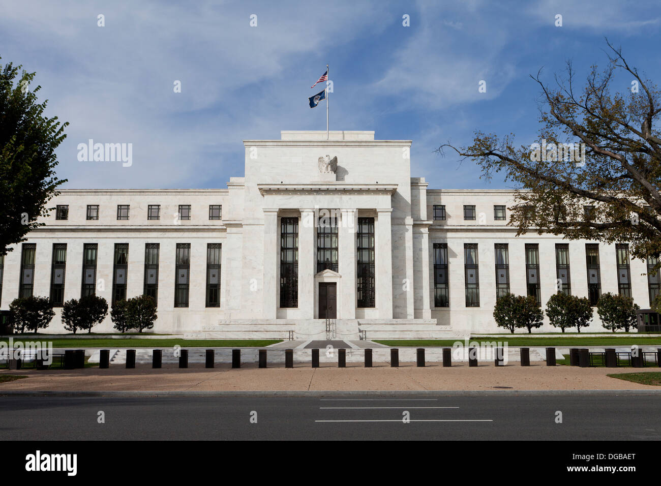 Die US-Notenbank Gebäude - Washington, DC USA Stockfoto
