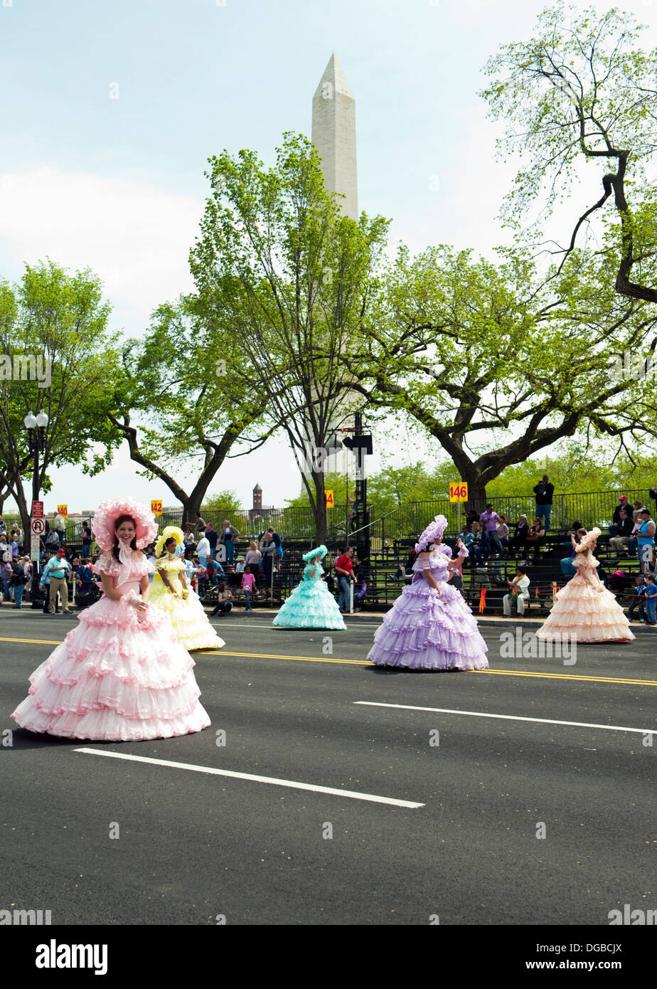 Das National Cherry Blossom Festival Parade in Washington DC Stockfoto