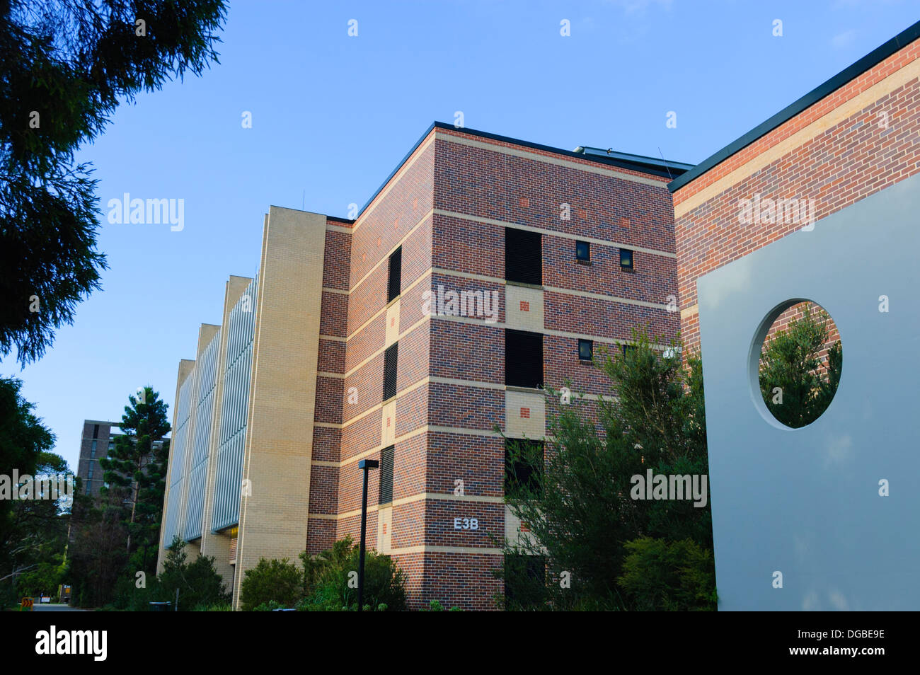 Moderne Universitätsgebäude. Stockfoto