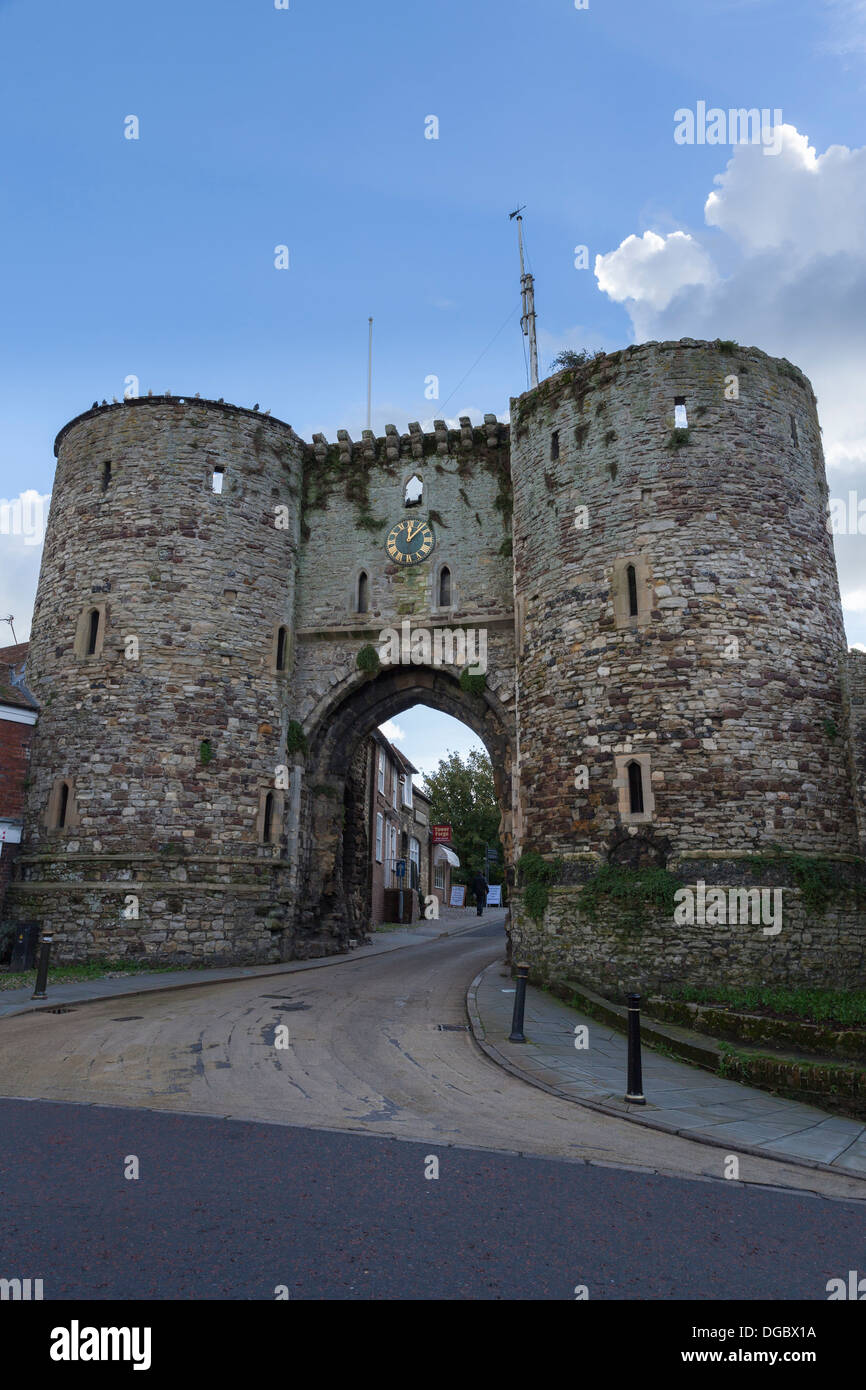 Landgate, Roggen, East Sussex, England, UK Stockfoto