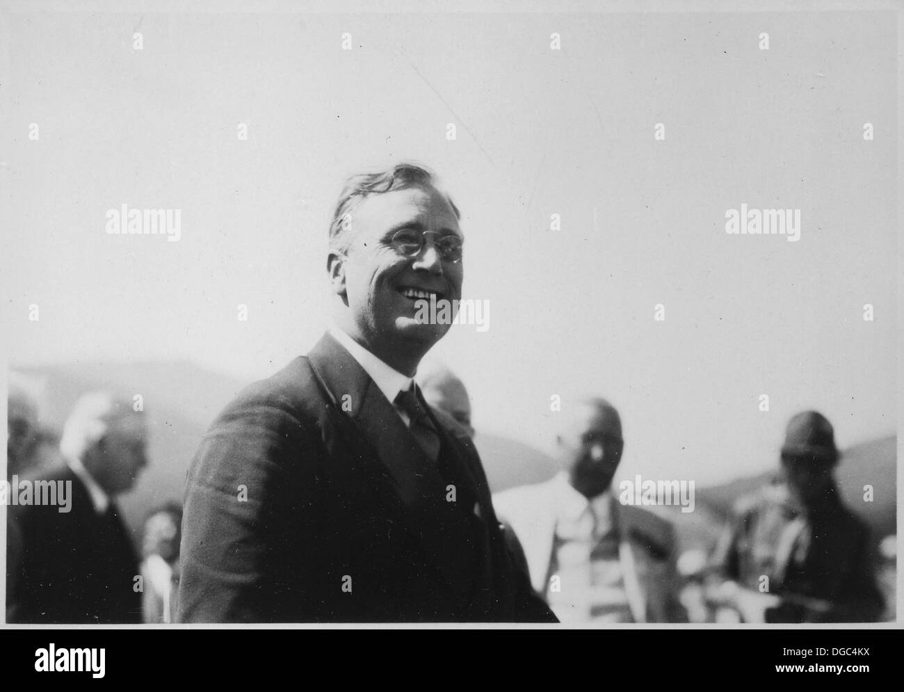 Franklin in Lake Placid, New York 195388 Stockfoto