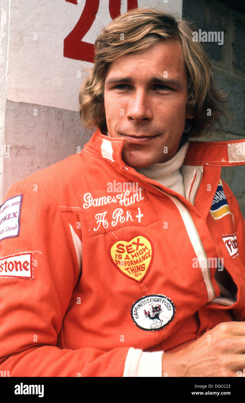 21x30cm Formel 1 Weltmeister McLaren Ford 1976 James Hunt alte Fotokarte 