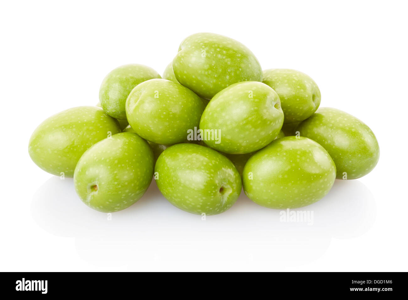 Olive-heap Stockfoto
