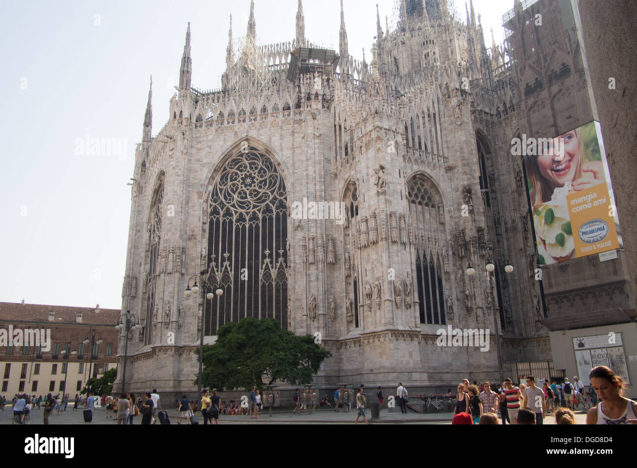 Mailänder Dom/Dom in der Piazza del Duomo, Mailand, Lombardei, Italien Stockfoto