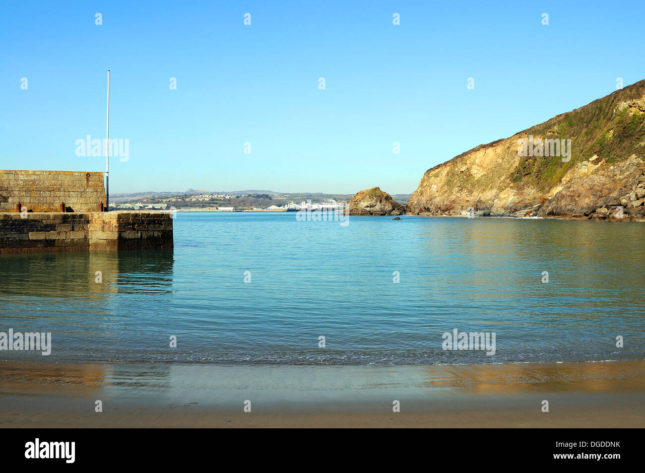 Polkerris, Cornwall, UK Stockfoto