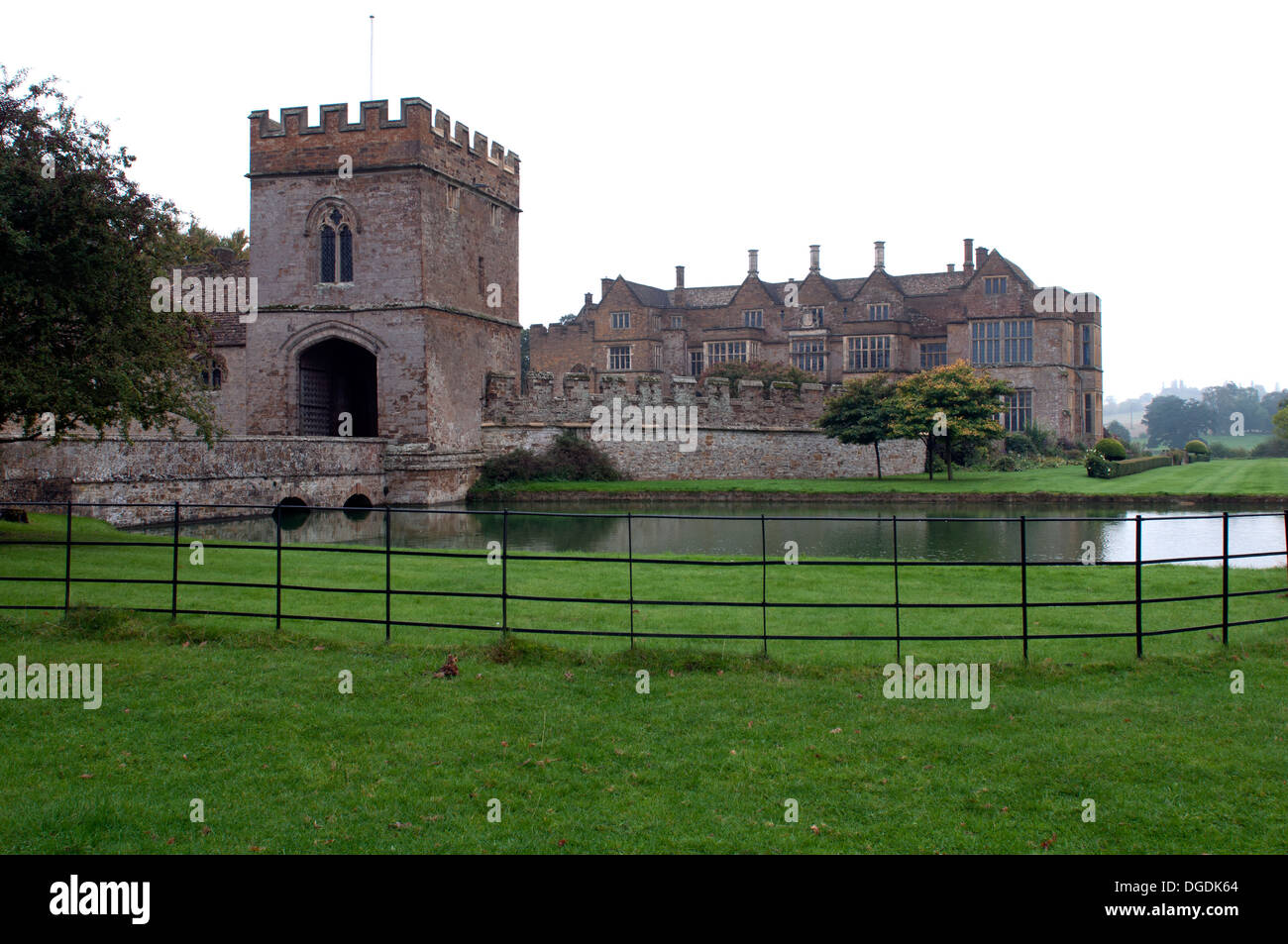 Broughton Burg, Oxfordshire, England, UK Stockfoto