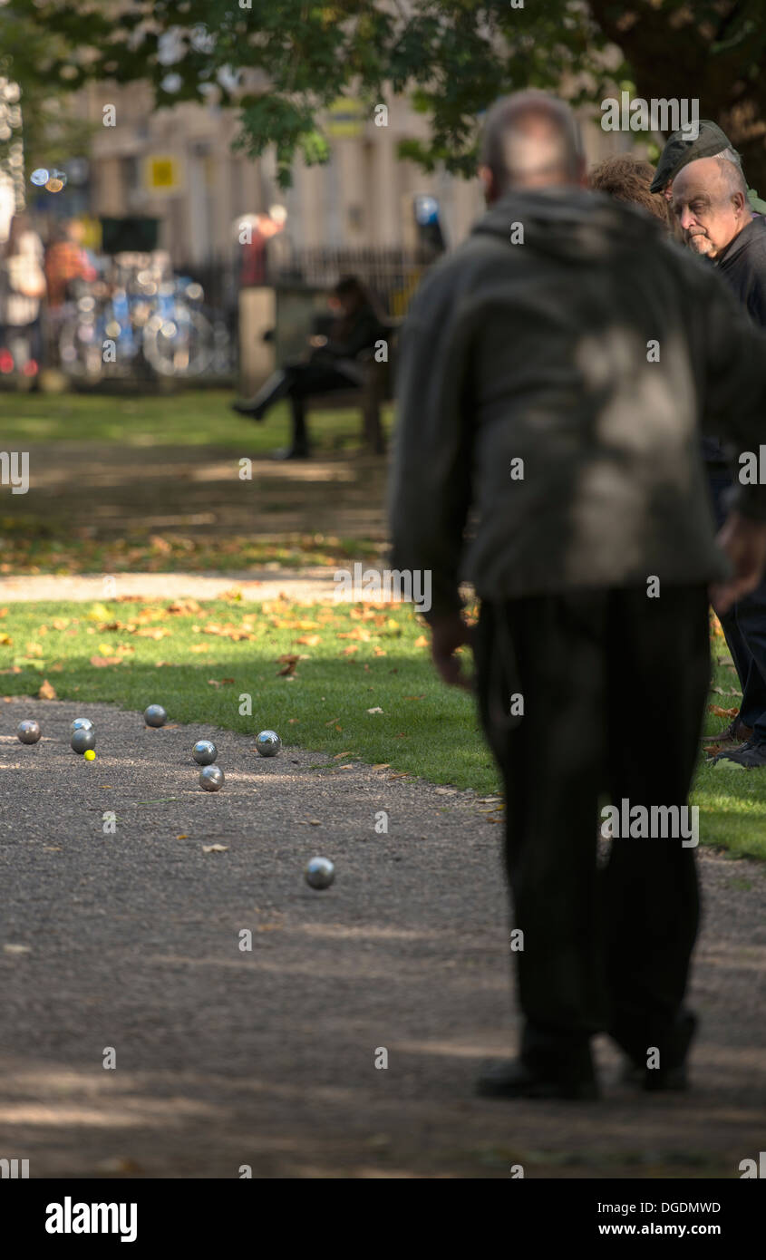 Die Partitur Stockfoto