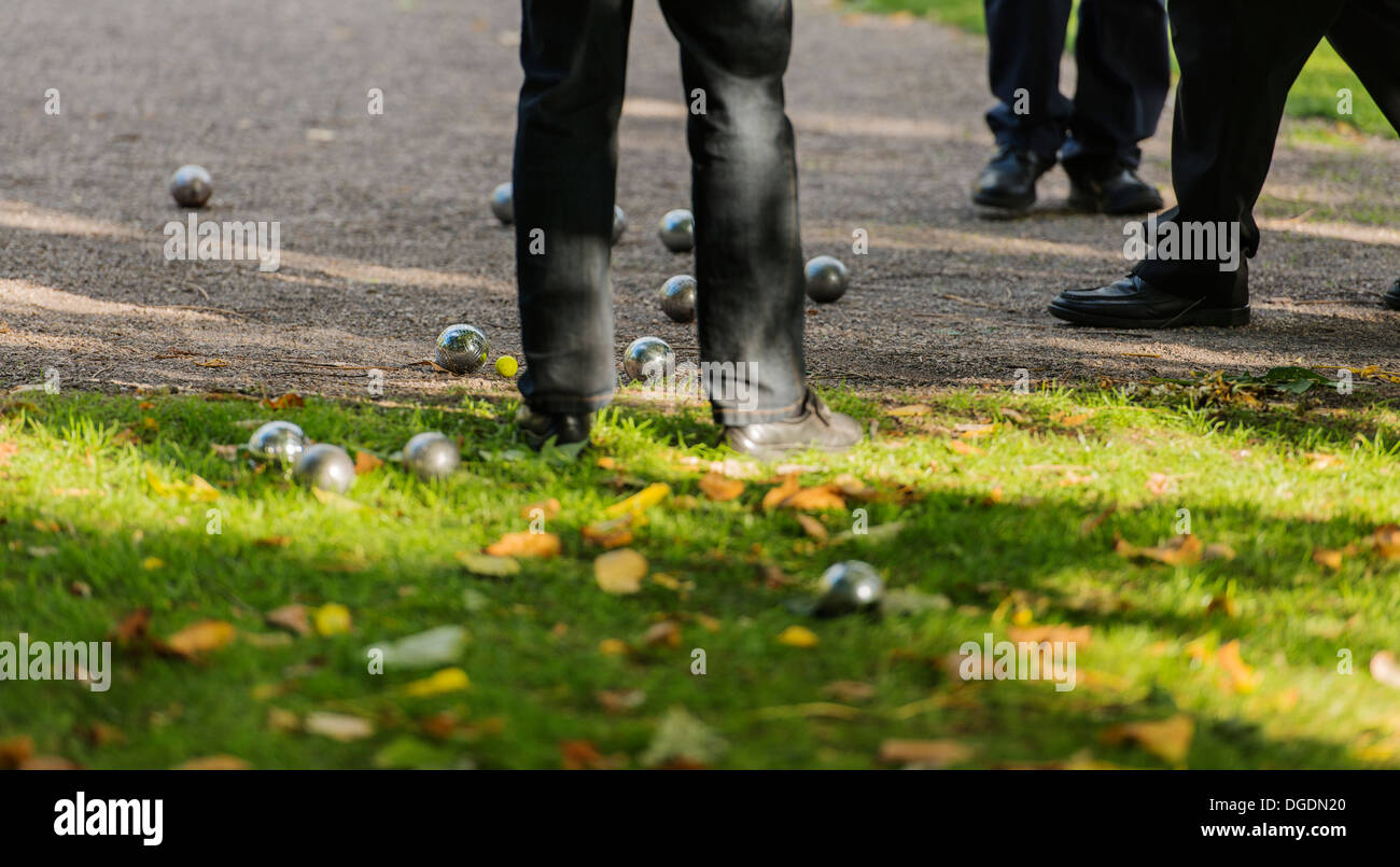 Die Partitur Stockfoto