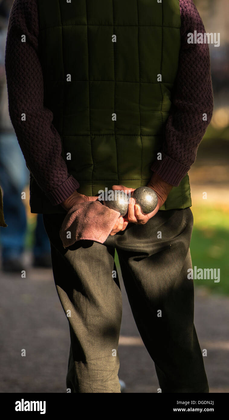 Die Partitur Stockfoto