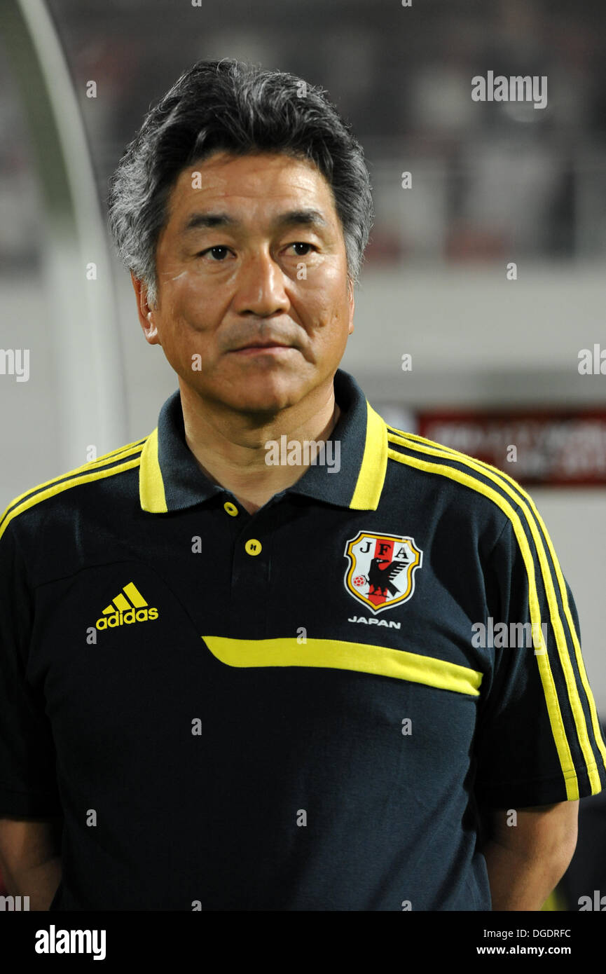 Sharjah, Vereinigte Arabische Emirate. 18. Oktober 2013. Hirofumi Yoshitake (JPN) Fußball / Fußball: FIFA U-17 World Cup 2013 Gruppe D Übereinstimmung zwischen 0-1 Russland Japan Stadium Sharjah in Sharjah, Vereinigte Arabische Emirate. © Fernen Osten Presse/AFLO/Alamy Live-Nachrichten Stockfoto