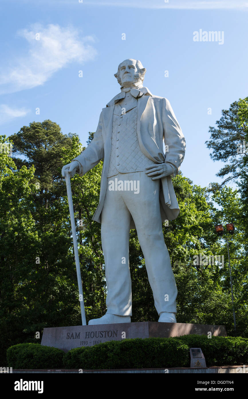 Riesige Statue von Sam Houston in Huntsville, Texas USA Stockfoto