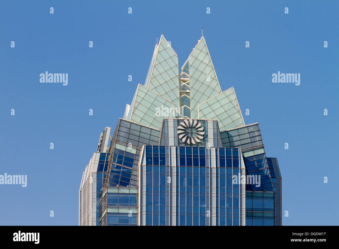 Frost Bank Tower Austin Texas USA Stockfoto
