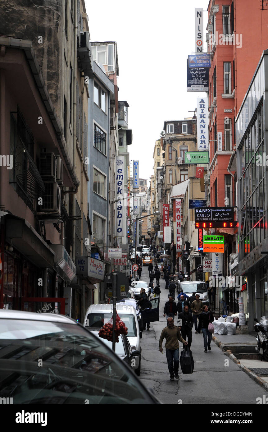 Straße in Istanbul Stockfoto