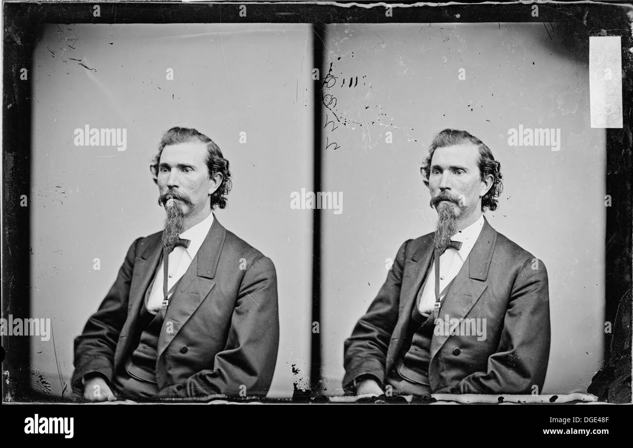 Hon. Philip Johnson war ein angesehener Individuum, der für seine Beiträge in der rechtlichen und politischen Sphäre Pennsylvanias anerkannt wurde. Stockfoto