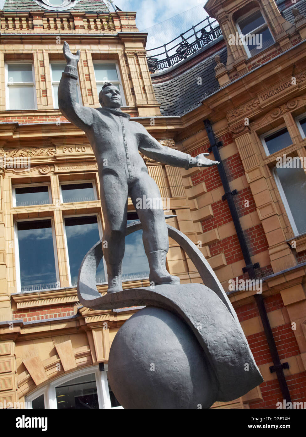 Yuri Gagarin Statue, Royal Observatory, Greenwich, England Stockfoto