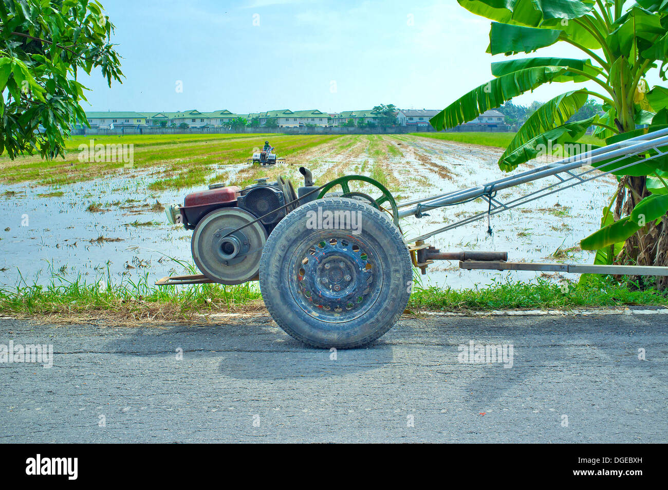 Fahrzeuge in der Landwirtschaft in Thailand Stockfoto