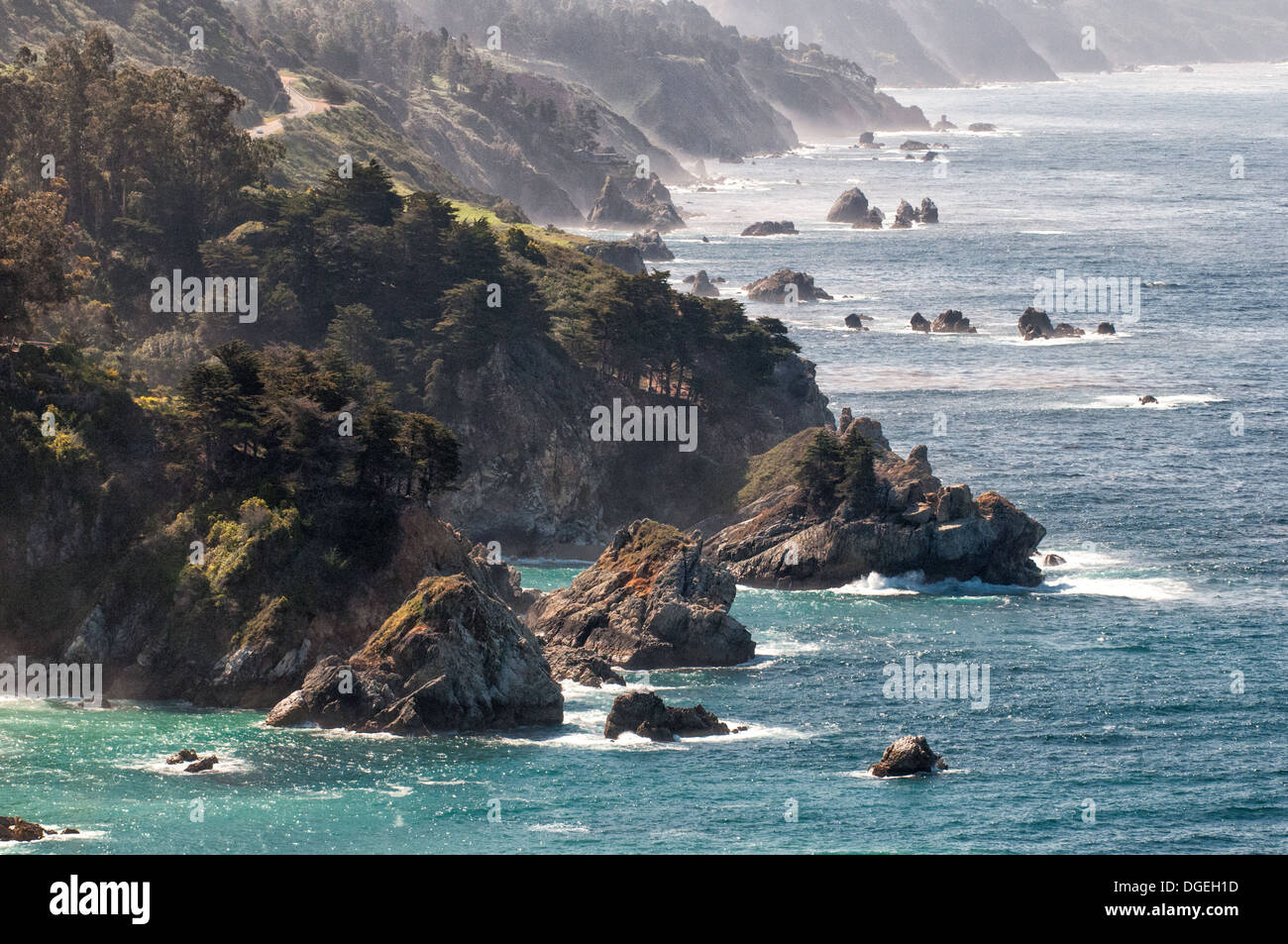 Big Sur, Kalifornien Stockfoto