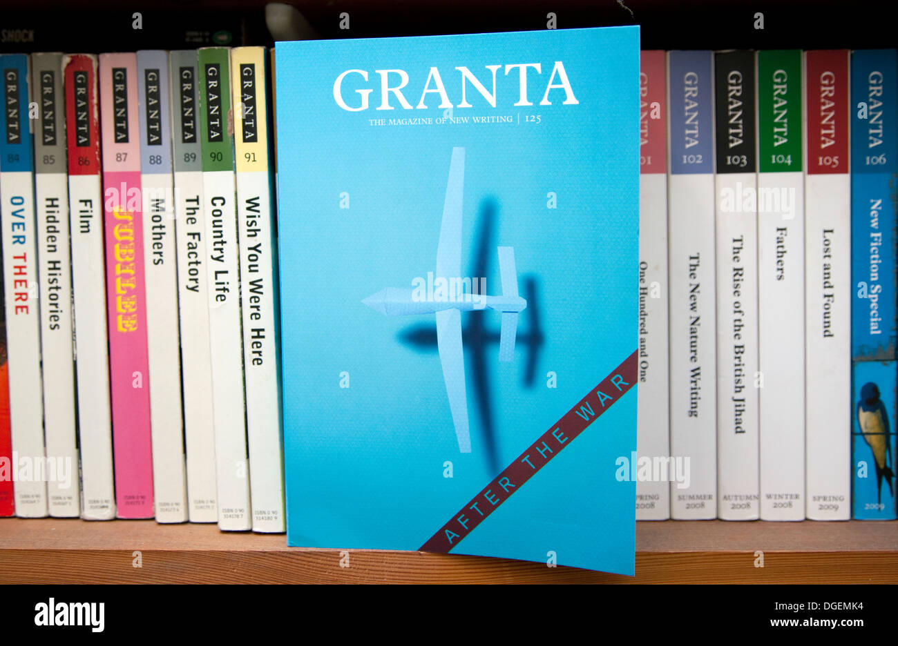 Herbst 2013 Ausgabe der Literaturzeitschrift Granta, London Stockfoto