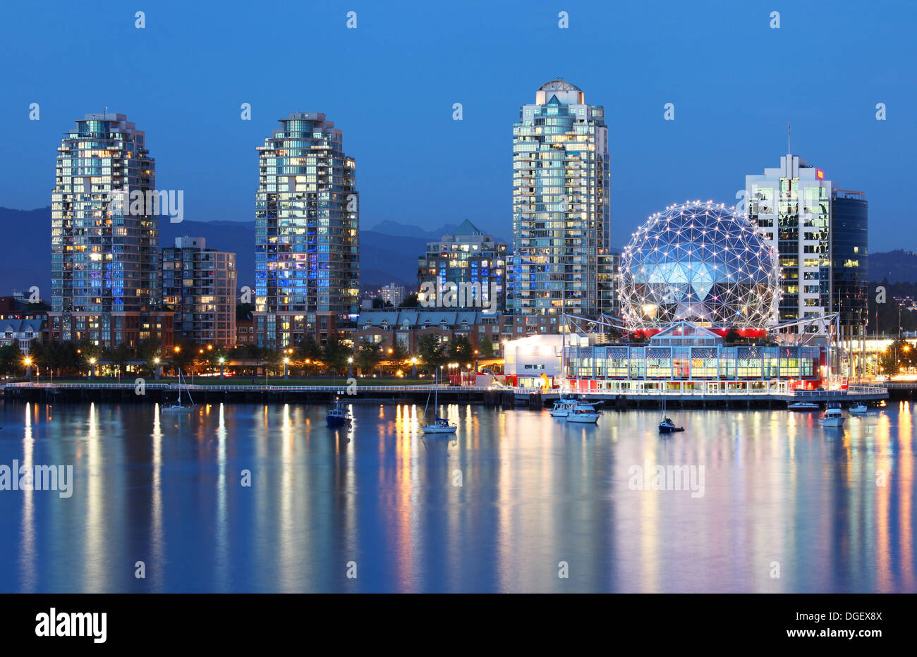 Vancouver in British Columbia, Kanada Stockfoto