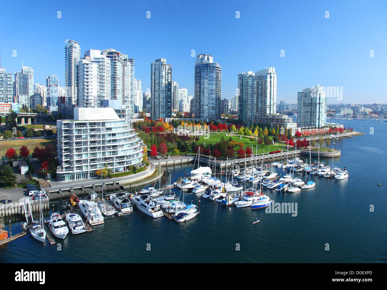 Vancouver in British Columbia, Kanada Stockfoto