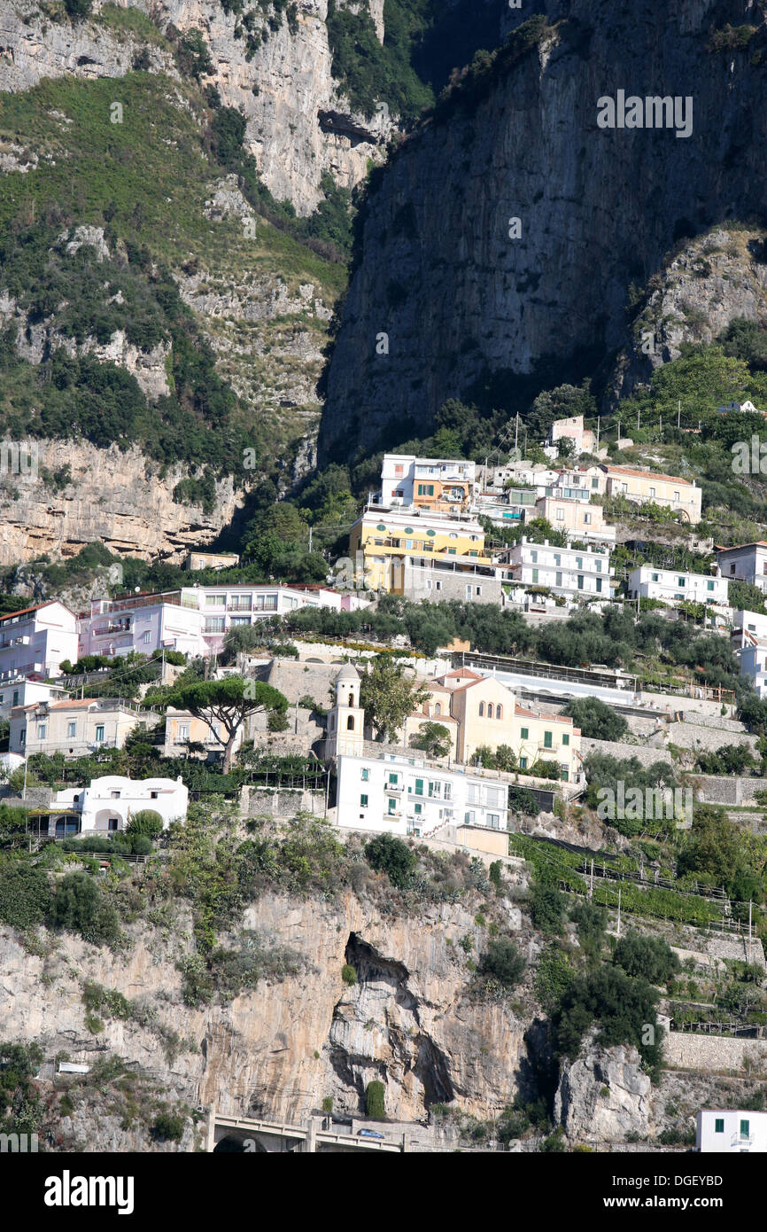 Amalfi-Küste Italien Stockfoto