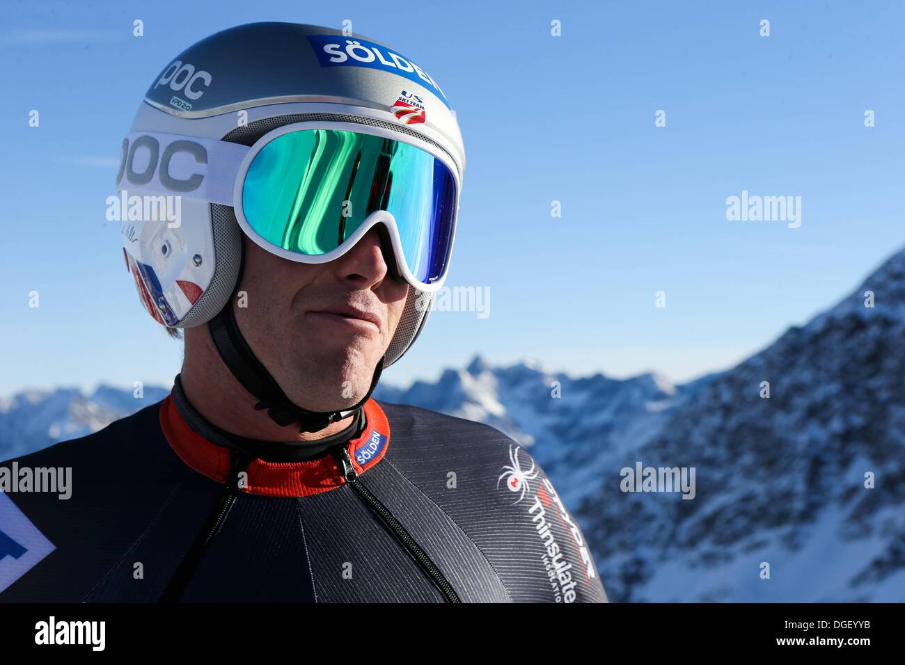Sölden, Österreich. 19. Oktober 2013. Ski Alpin OSV-Training für Männer. Bode Miller USA Kredit zeigt: Action Plus Sport/Alamy Live News Stockfoto