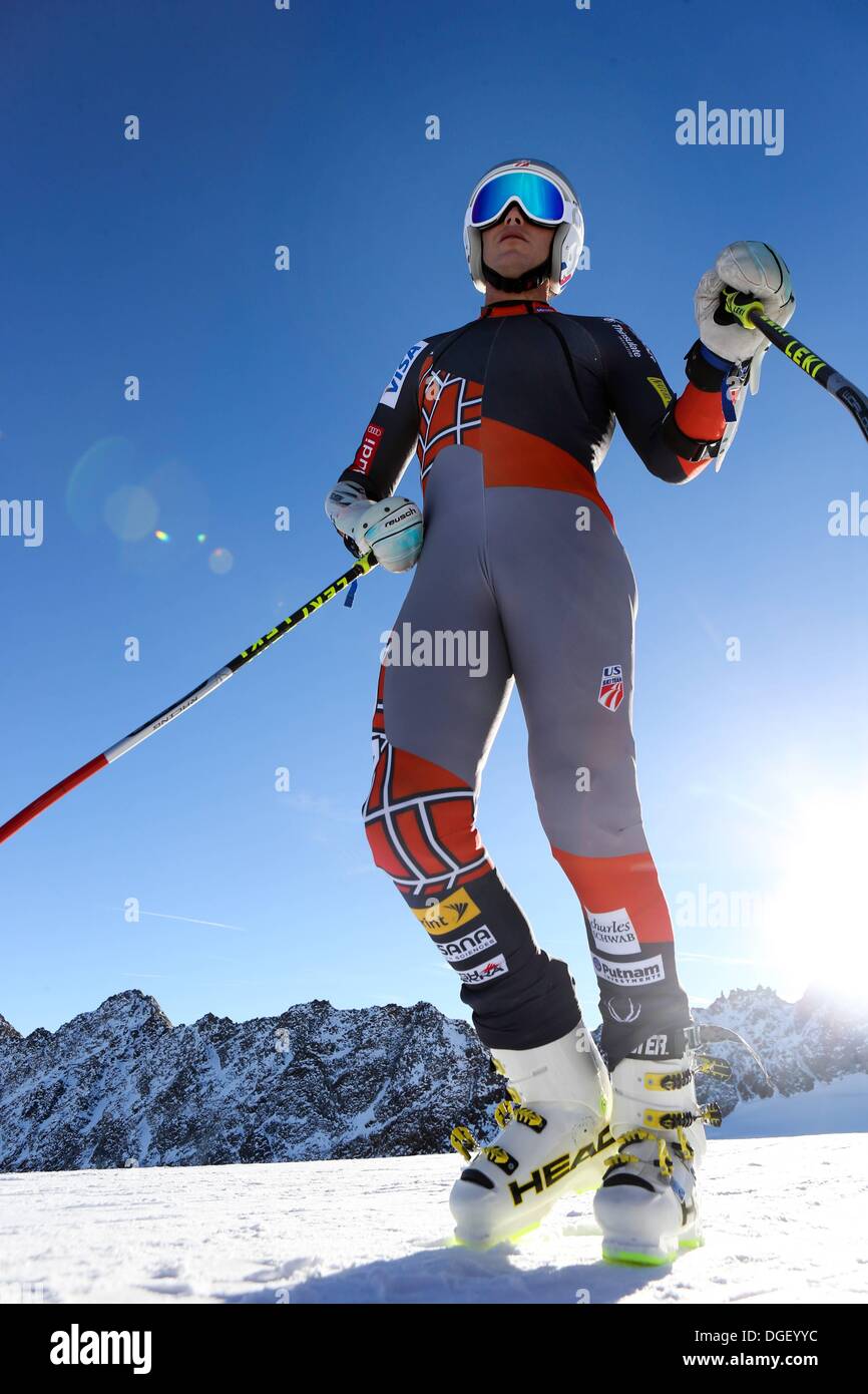 Sölden, Österreich. 19. Oktober 2013. Ski Alpin OSV-Training für Männer. Bild zeigt Bode Miller USA Credit: Action Plus Sport/Alamy Live News Stockfoto