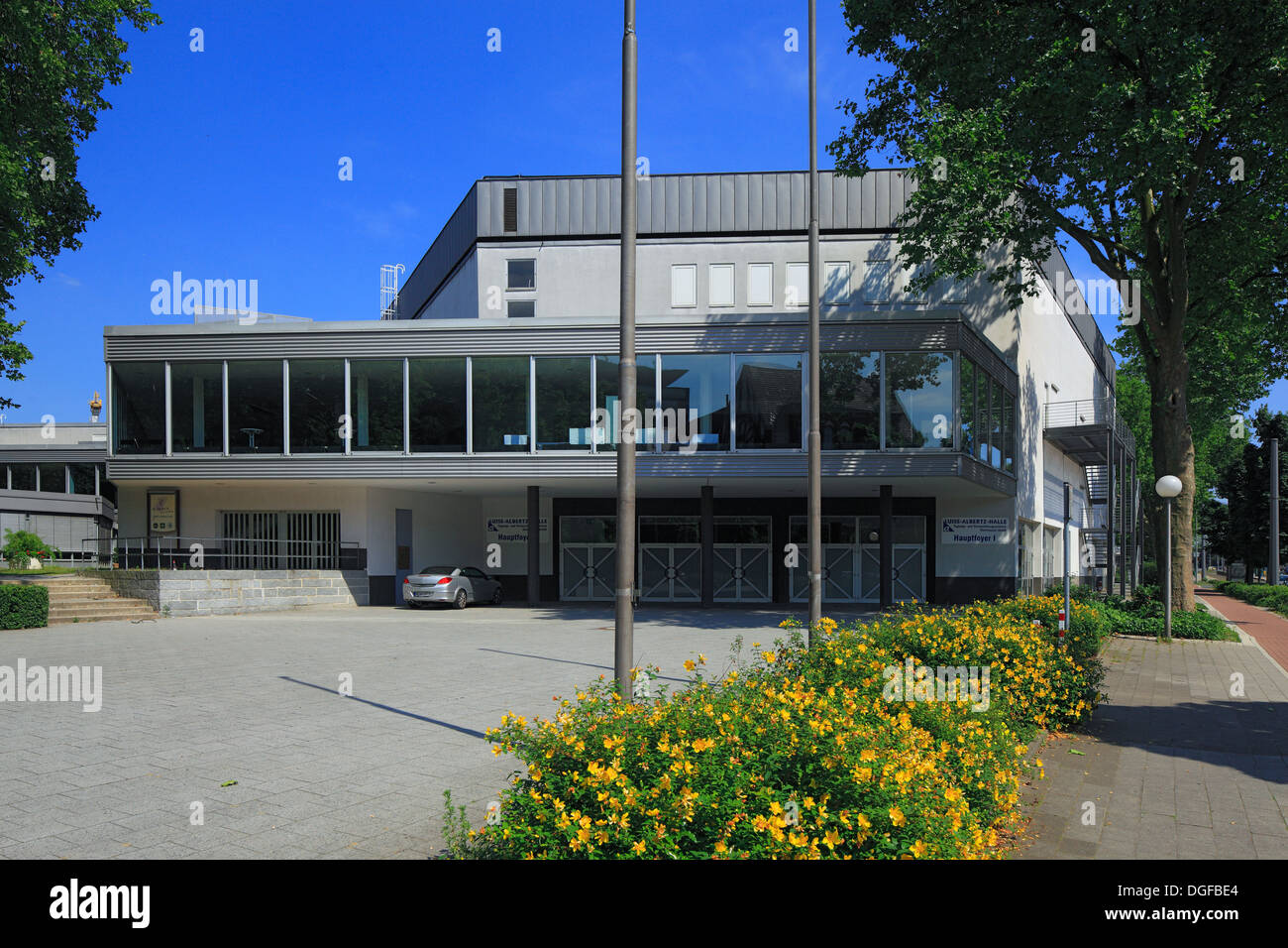 Luise-Albertz-Halle Mit Kongresszentrum Oberhausen, Ruhrgebiet, Nordrhein-Westfalen Stockfoto