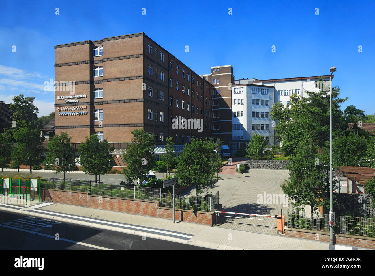 Krankenhaus, St. Clemens Hospitale in Oberhausen-Sterkrade, Ruhrgebiet, Nordrhein-Westfalen Stockfoto