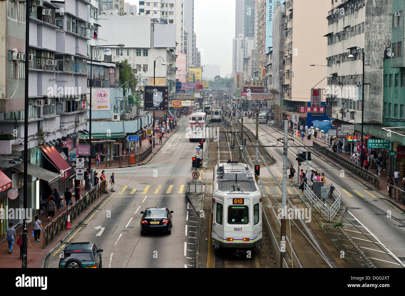 Hong Kong Vororte Stockfoto