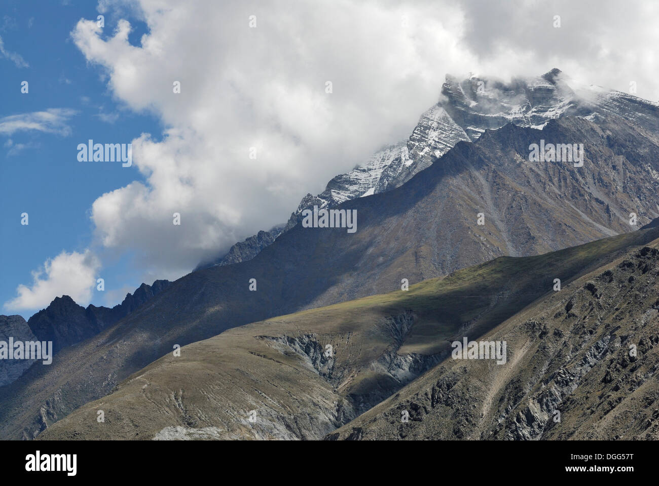 Gipfel, Tibet, China, Asien Stockfoto