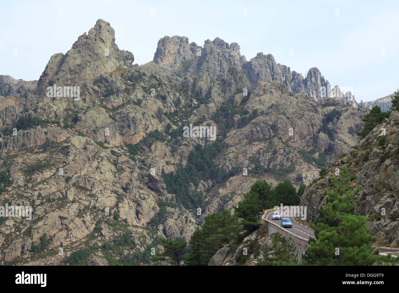 Höchster Berg in Korsika, Frankreich Stockfotografie - Alamy
