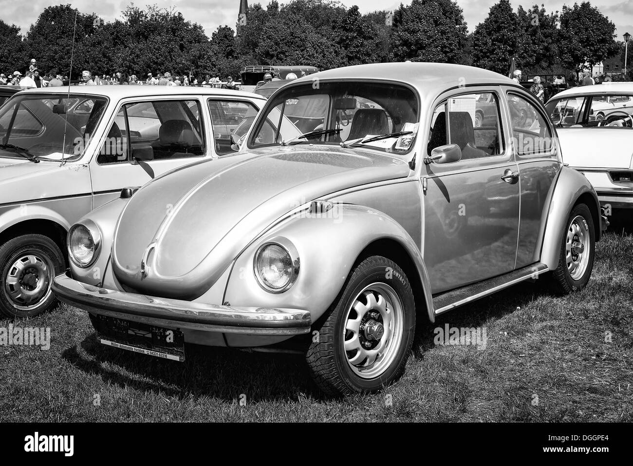 Auto-VW-Käfer (schwarz und weiß Stockfotografie - Alamy