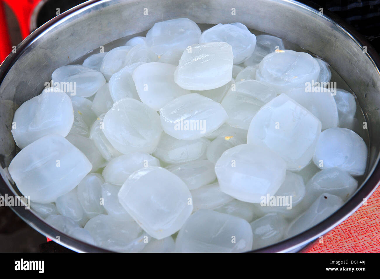 Früchte von Thailand - Suger Palm (Meer-Kokos) Stockfoto