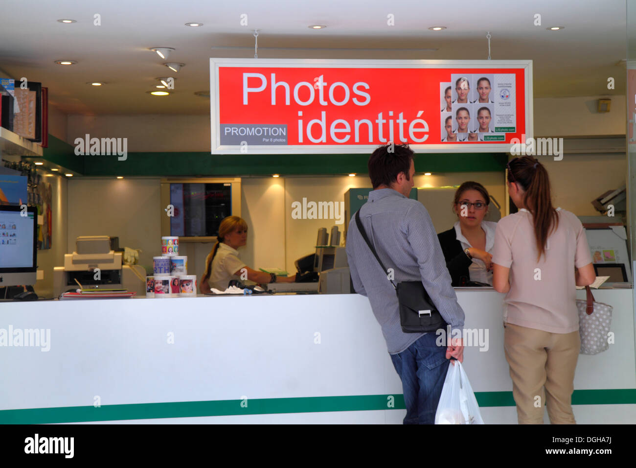 Paris Frankreich, 2. Arrondissement, Rue des Petits Carreaux, Druckerei, ID-Identifizierung, Frankreich130816027 Stockfoto