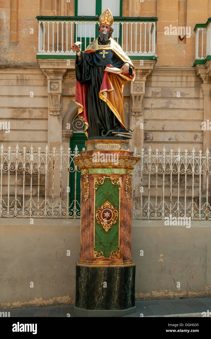 Festa Dekoration, Rabat, Gozo, Malta Stockfoto
