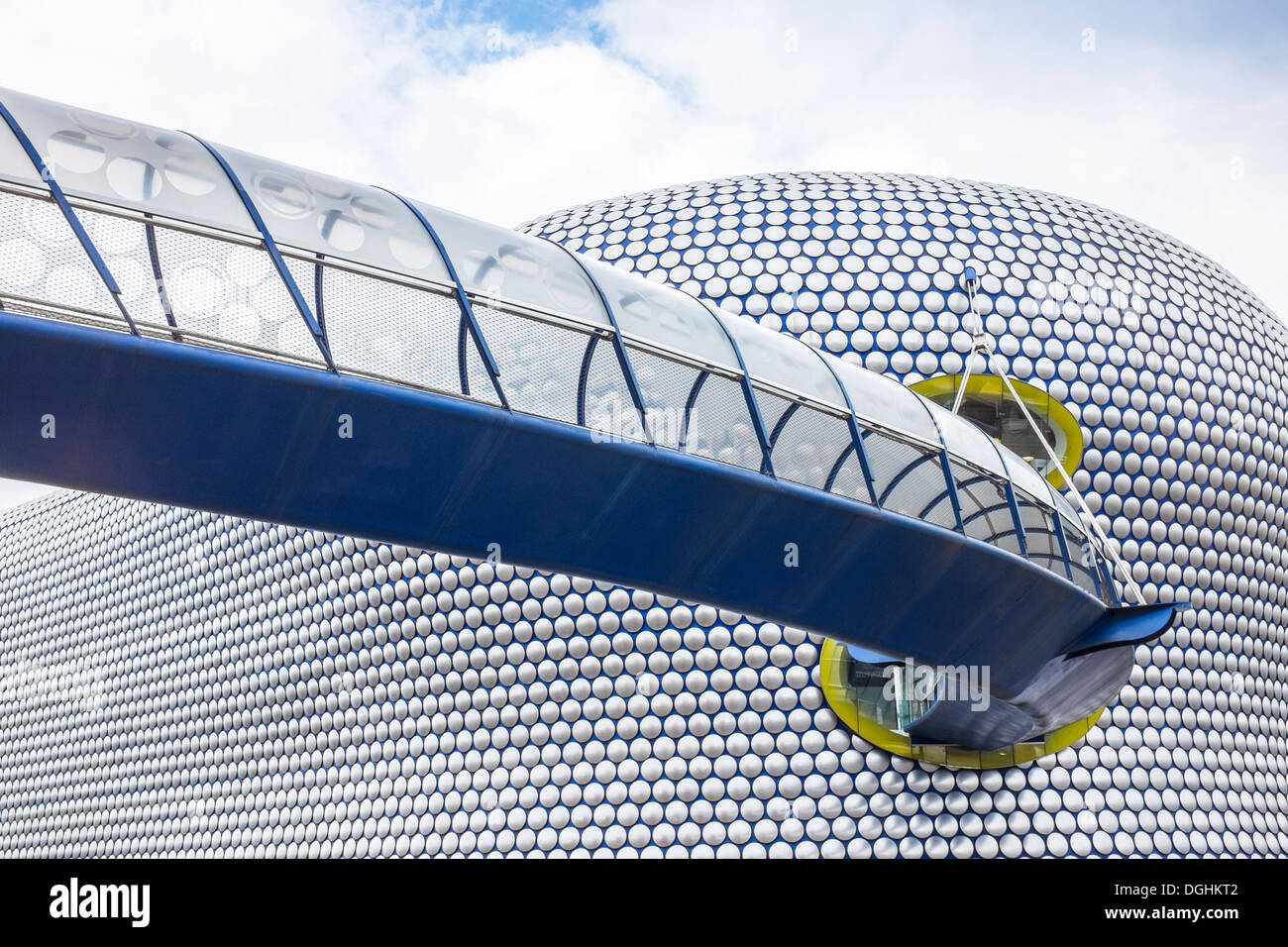 Selfridges, und die Brücke zum Bullring Shopping Centre, Birmingham, England. Stockfoto