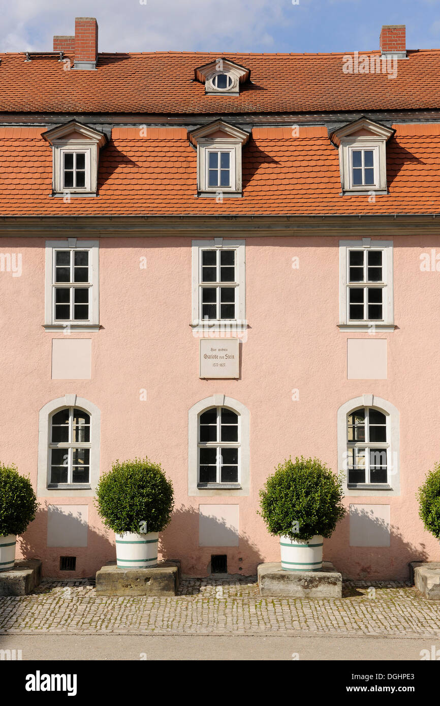 Ehemalige Residenz der Charlotte von Stein, Weimar, Thüringen, Deutschland Stockfoto